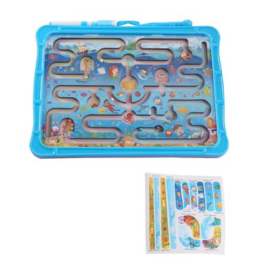 ভালো দাম Kids Ocean Of Joy Magnetic Pen Maze Labyrinth Ball Game With Drawing Board অনলাইনে