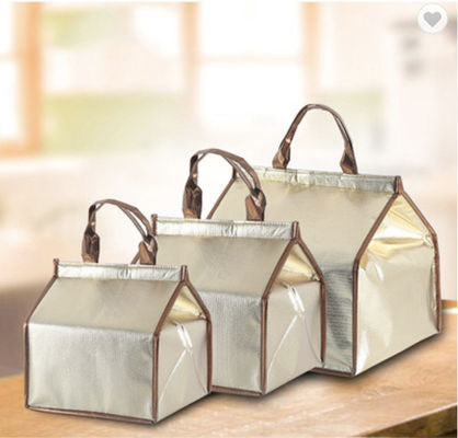 Good price OEM Waterproof Thermal Insulation Cooler Bag CMYK Colored For Cake Delivery online