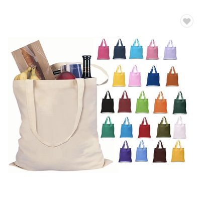 Good price Eco Friendly Canvas Cotton Fabric Bag Gusset Tote Bag 570gsm For Shopping online
