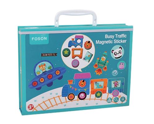 Bom preço. Tráfego Atarefado Educacional Magnético Puzzle Stickers Para Crianças em linha
