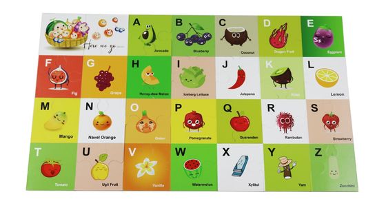 Dobra cena. Dzieci podłogi alfabet owoce Puzzle Puzzle Edukacyjne gry i zagadki dla 5-latków w sieci