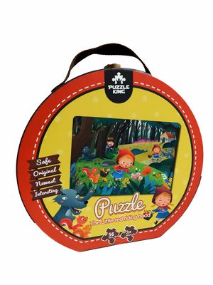 Goede prijs. Op maat gemaakte grote papieren puzzel voor kleuters 56pcs de kleine rode motorkap 20 x 14 inch online