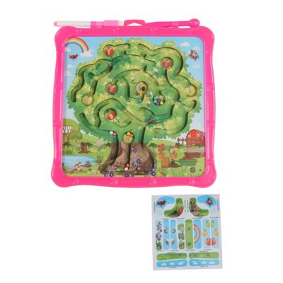 Un buen precio. Árbol de manzana laberinto de color magnético juego de tablero de dibujo en línea