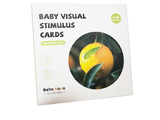 Un bon prix. Carte de stimulation visuelle pour nouveau-nés, animaux, plantes, flashcards pour les 6 à 12 mois en ligne