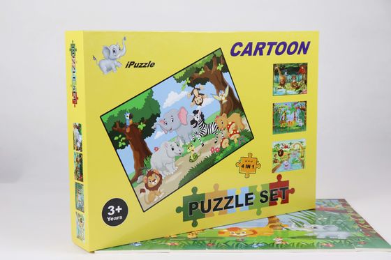 Un buon prezzo. OEM Pantone Colore giochi educativi e puzzle per 4-8 anni 4 pacchetti in linea